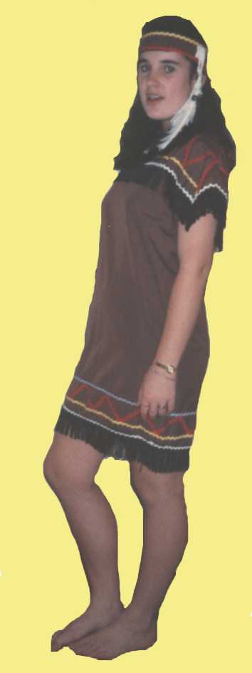 Indian squaw costume